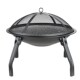 围炉煮茶 炉全烤火炉庭院炭碳炉取暖火盆烧烤架烽火烧烤炉