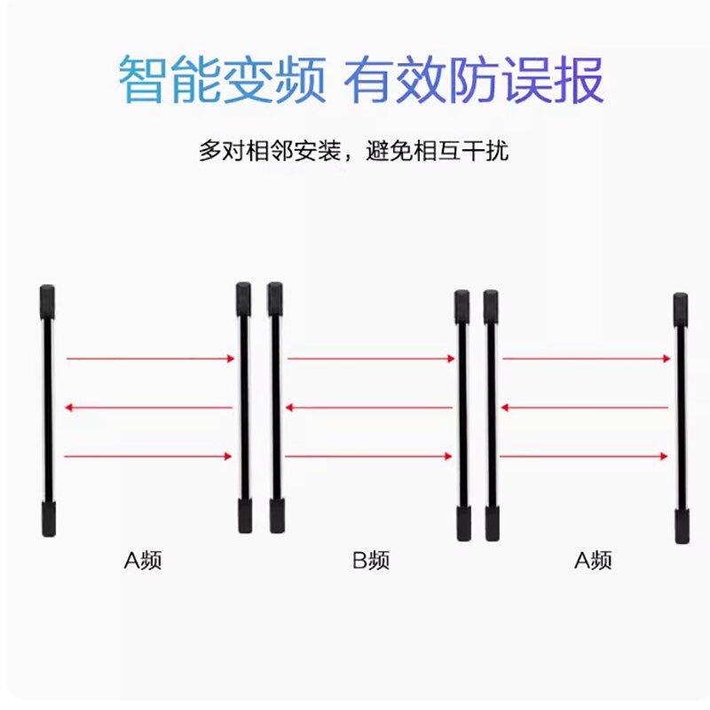 艾礼红外光栅 周界对射栅栏地磅感应器