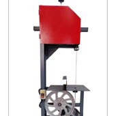 新款 曲线圆木板泡沫切割带锯锯小型推台定制木工带锯