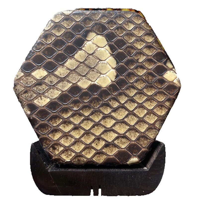 二胡琴筒子金蟒背脊皮白木红木紫檀黑檀圆扁手工蒙皮选皮