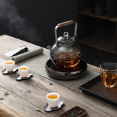 茶炉电陶炉烧水炉超静音装 蒋功夫茶炉玻璃炉装