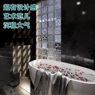 砖 透亮洁净贵水晶砖墙 屏风干湿分离玄关