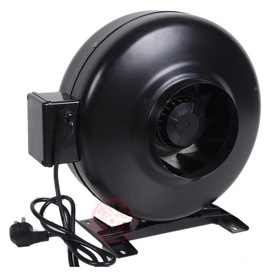 GF/KF150圆形无品牌/管道风D机厨房KTV包厢强力C通换气排风风扇幽