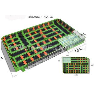 床乐园蹦 0005设备 大备蹦床 青少年蹦床FY 儿童户外蹦床设游