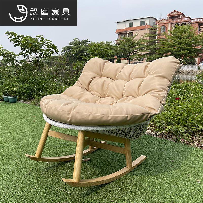 家户外编躺椅晒室外22-5-24-阳台露台休闲小茶几藤组合用防火防懒