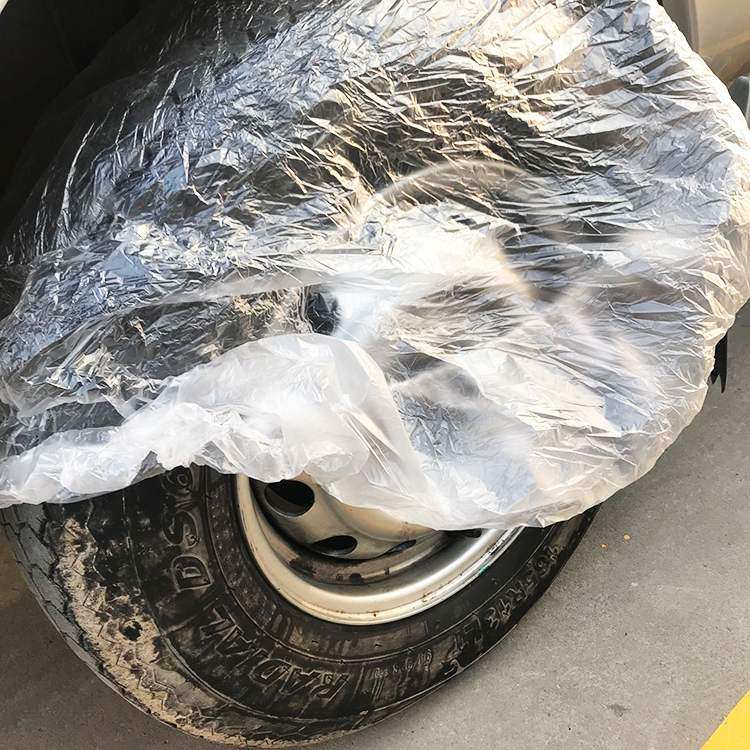 汽一次性轮胎塑料保护 防狗撒拉尿喷漆袋轮毂通用罩
