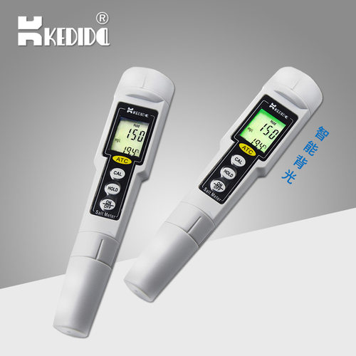 kedida/柯迪达CT-3080笔式盐度计盐分咸度测量测试笔便携分析仪
