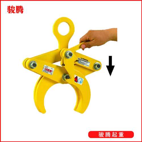 机械圆钢吊钳圆钢管起重吊夹具钢管钳1吨2吨3吨YG型圆钢夹钳