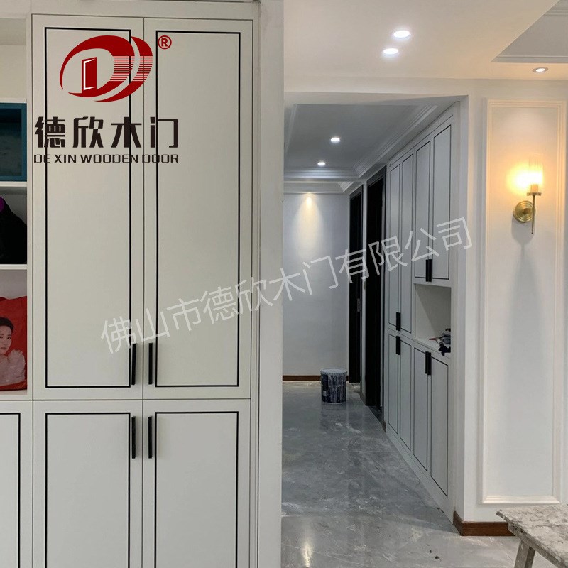 全屋设计实木家具卧室衣橱现代客厅墙柜玄关书柜衣柜全屋【下单】