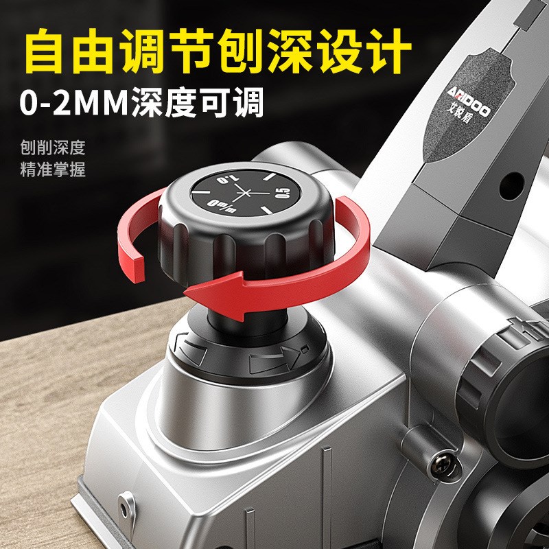 德国电刨木工手提刨多功能大功率电刨子小型家用木工台刨压刨机