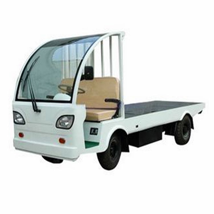 四轮电动平板车运输车 厂区纯电动箱厢式小货车汽车 蓄电池拉货车
