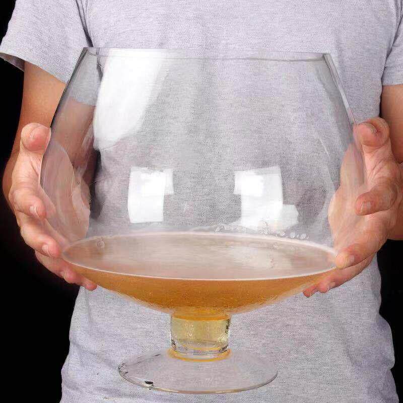 创意超大号白兰地杯巨型啤酒杯大号英雄杯酒吧斗酒气氛道具