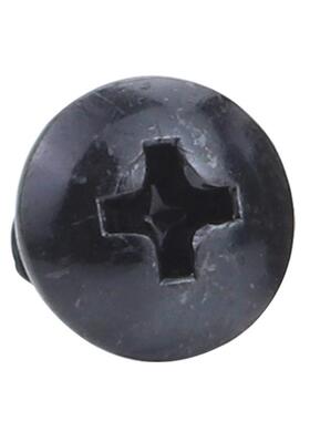 TT黑色十螺字丝大扁头割尾自攻蘑丝铣尾菇头自攻切尾伞头自攻钉M3