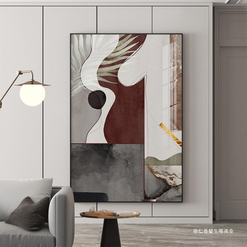 简约北欧风墙上装饰画入户玄关走廊挂画客厅餐厅房间卧室床头壁画