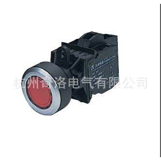 TAYEE上海天逸Φ30齐平圆形带灯自锁按钮LA423PSD-10 红绿黄白蓝
