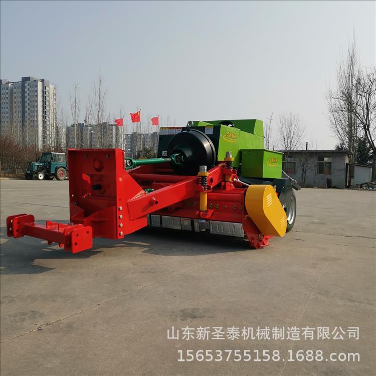 麦草稻草捡拾打捆机方捆牧草粉碎方捆打捆机