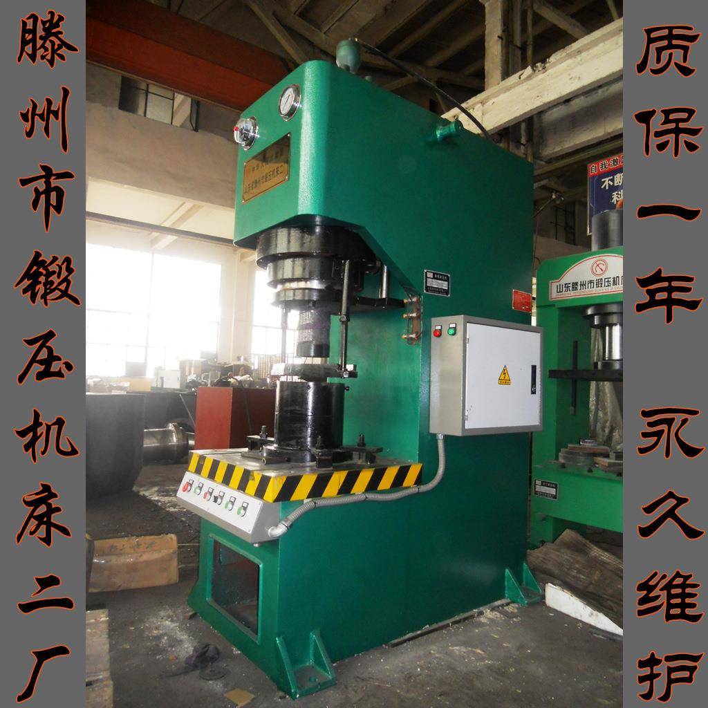 100T数控伺服单柱液压机C型单臂式快速冲孔压装成型油压机