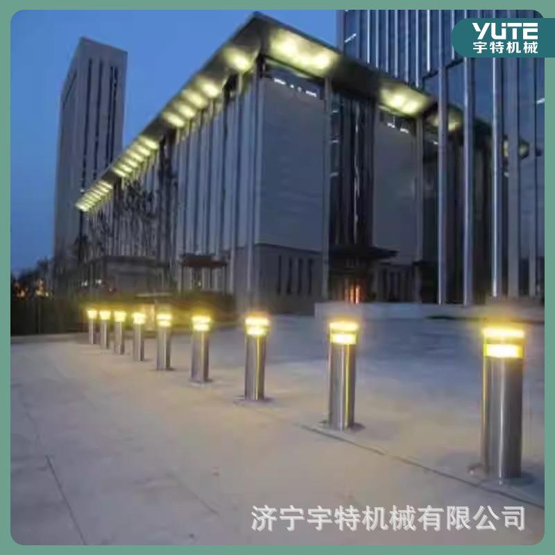 防撞立柱多功能304不锈钢液压防冲撞路桩学校门口升降柱