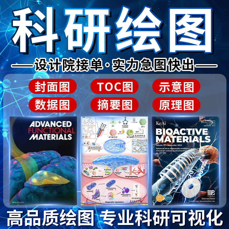 专业科研绘图代画！满意为止！！