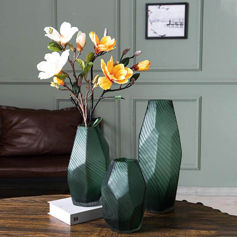 欧式工艺品摆件几何玻璃花瓶客厅餐桌插花器家居样板间装饰,纺织面料/辅料/配套,纺织机械配件,淘宝优惠券,粉丝福利购,淘宝优惠卷