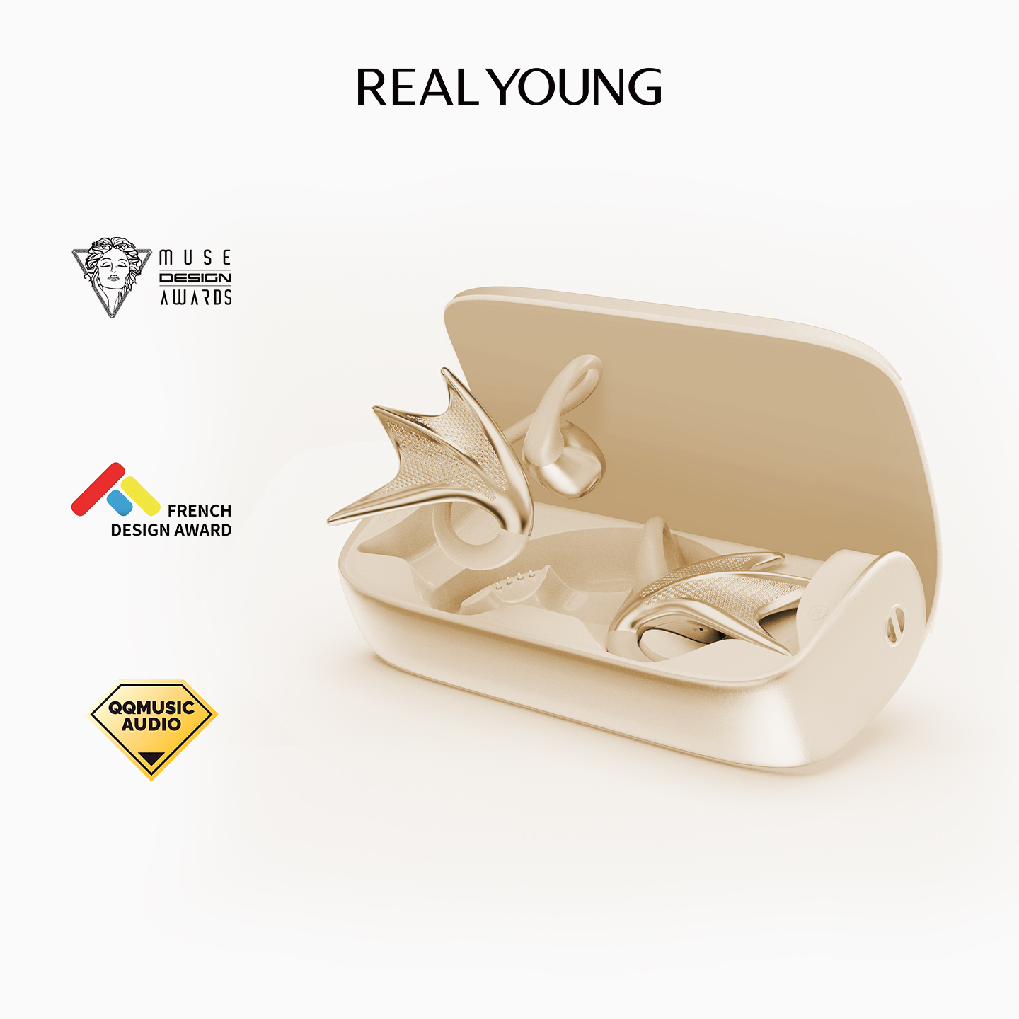 REALYOUNGH700精灵耳蓝牙耳机