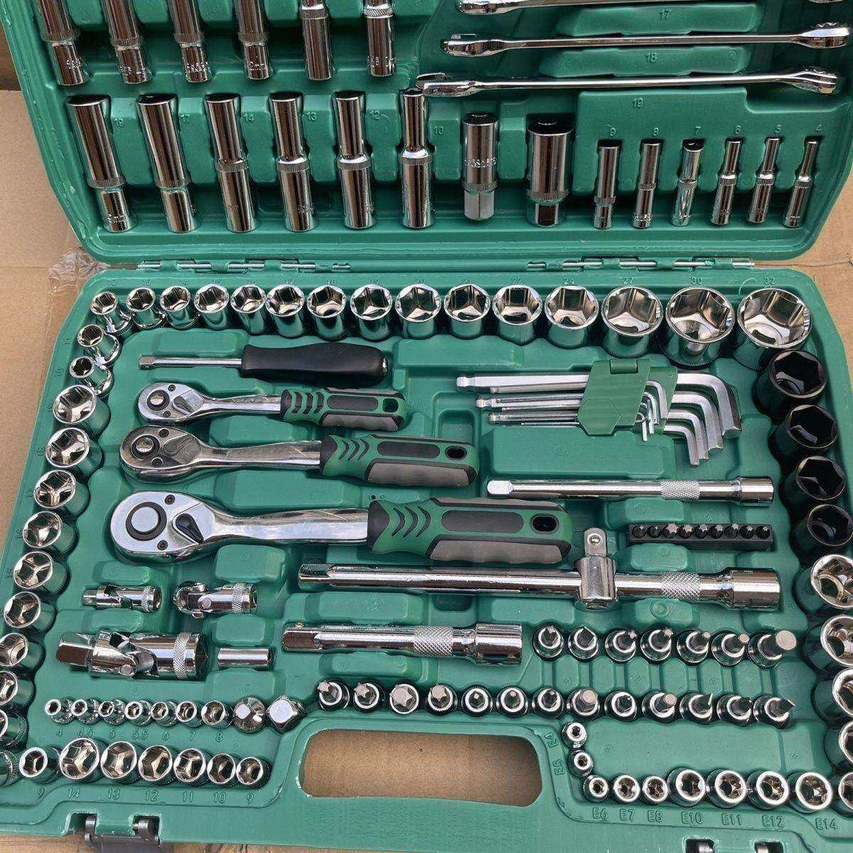 组合工具德国1KY维修组维修件套汽修工具套装进口汽车套T筒扳手