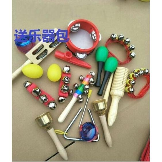 幼儿园摇铃小号串铃儿童棒铃榉木舞蹈游戏道具婴儿玩具小中班手铃