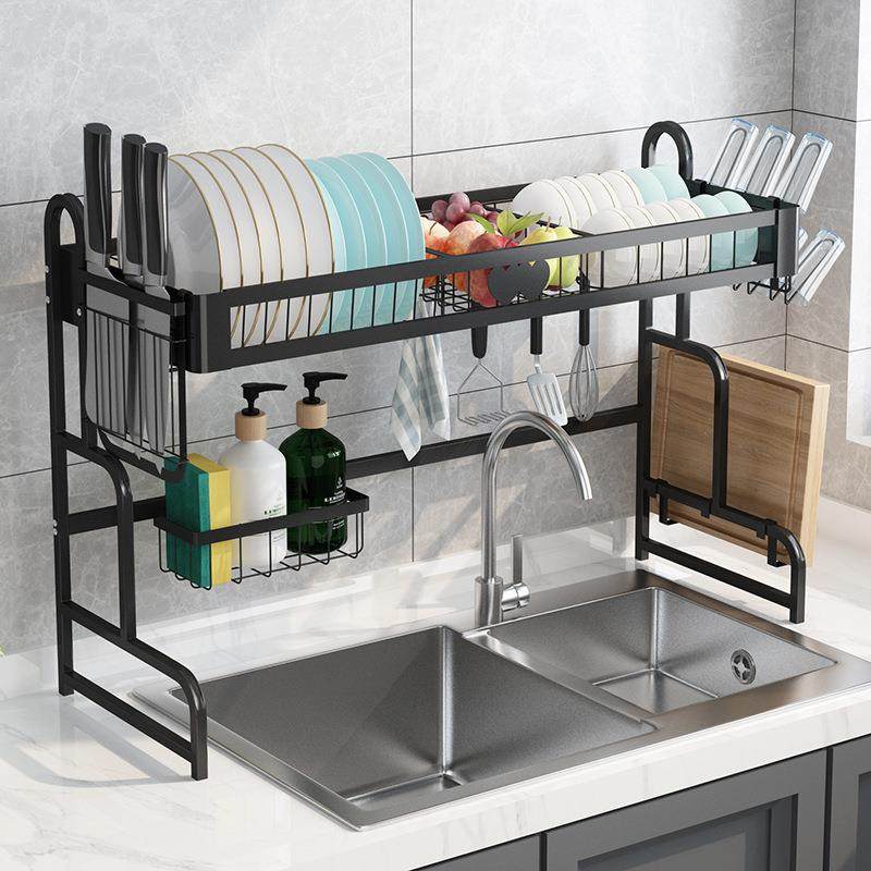 厨房置物架水槽上方碗筷收纳架台面水池碗架沥水架洗碗池碗碟架子,厨房/烹饪用具,抹布架/厨房清洁收纳架,淘宝优惠券,粉丝福利购,淘宝优惠卷