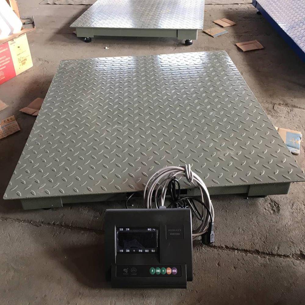 电子地磅秤1-3吨小型工业平台秤工厂进出货称重地磅秤1吨2吨3吨