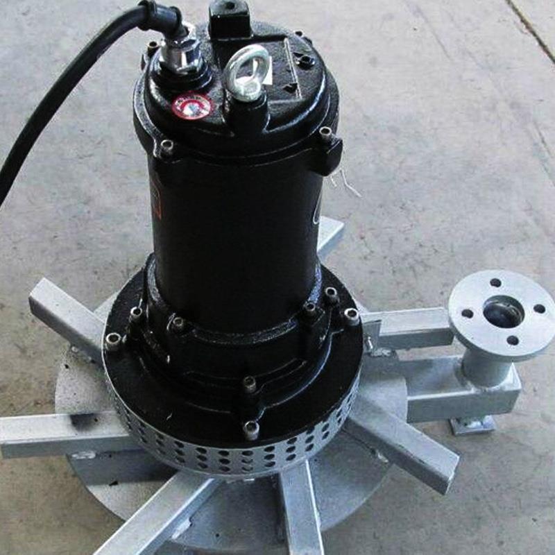 四川QXB潜水曝气机有机污水处理射流推流沉砂池曝气充氧增氧机