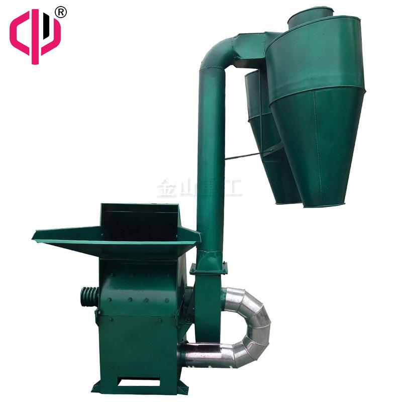 三相玉米秸秆饲料粉碎机500型花生秧秸秆粉碎机草面子加工设备