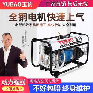 有油空压机皮带式压缩机家装喷漆王泵压木工220V喷漆王打气