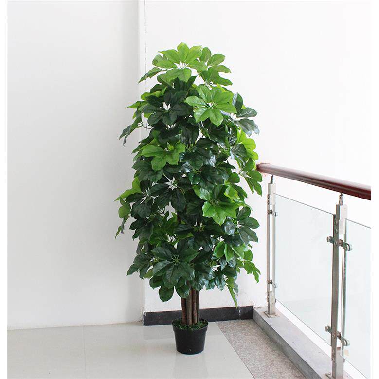 厂家仿真植物塑料假树摇钱树金钱树落地盆景室内摆设发财绿植