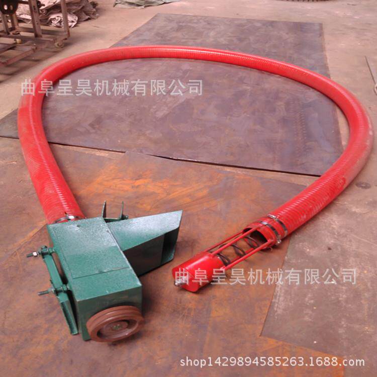 散粮装车倒仓不费力绞龙输送机 车载抽粮机轻便省力效率高吸粮机