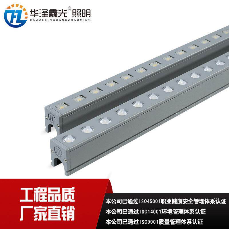 led线条灯户外防水轮廓灯外墙桥梁酒店工程线条灯单色七彩512外控