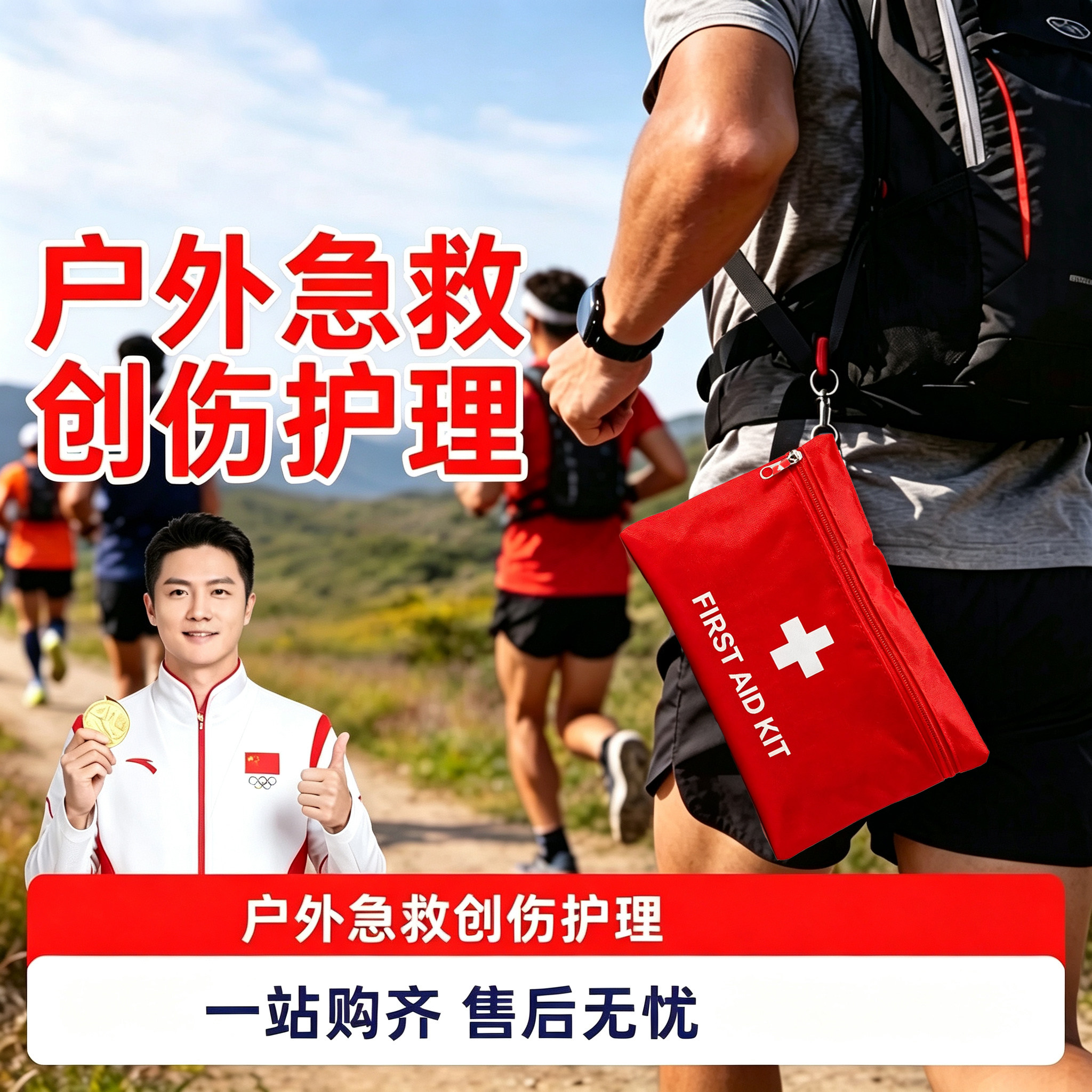 户外徒步轻薄无束出行无忧图片