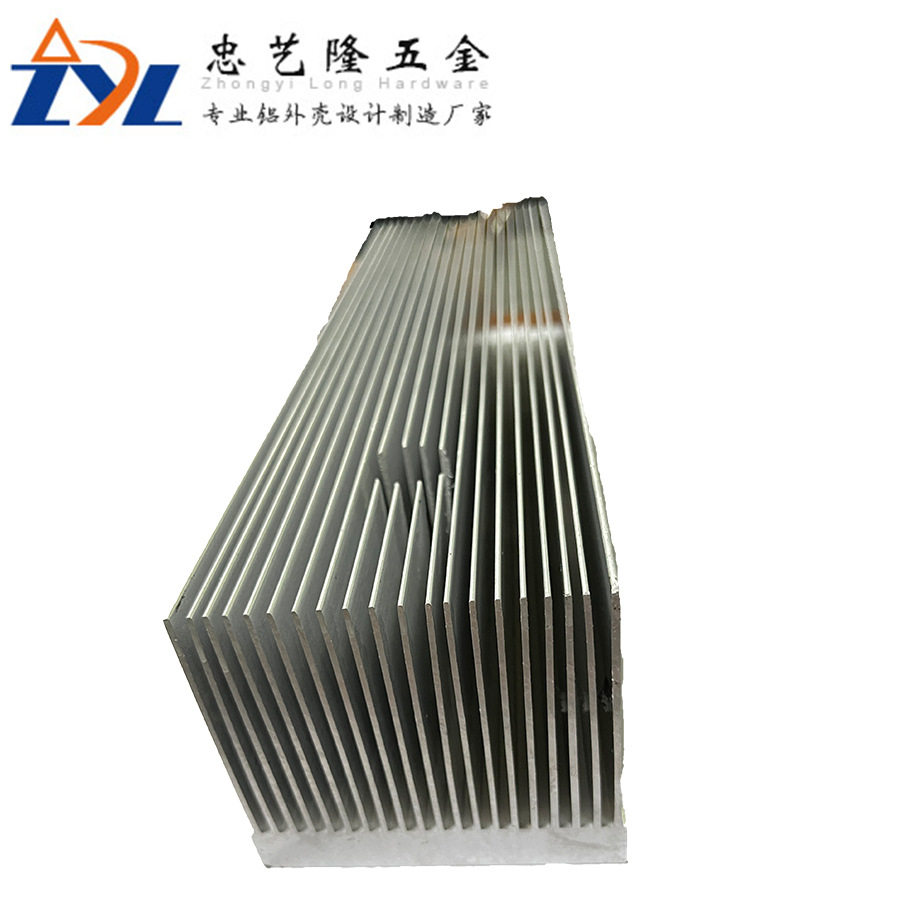 电子散热器大功率铝型材散热器铝合金电子元器件散热器厂家