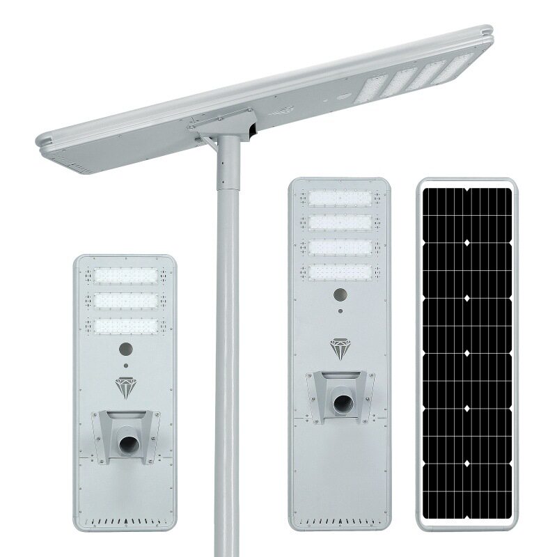 厂家直销一体化太阳能LED路灯新农村道路照明防水路灯头防水节能