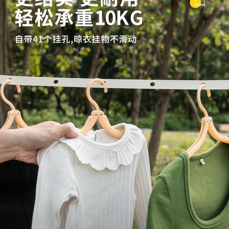 轻便旅行晾衣绳户外车用露营酒店晾衣防风防滑免打孔隐形晒衣居家图片
