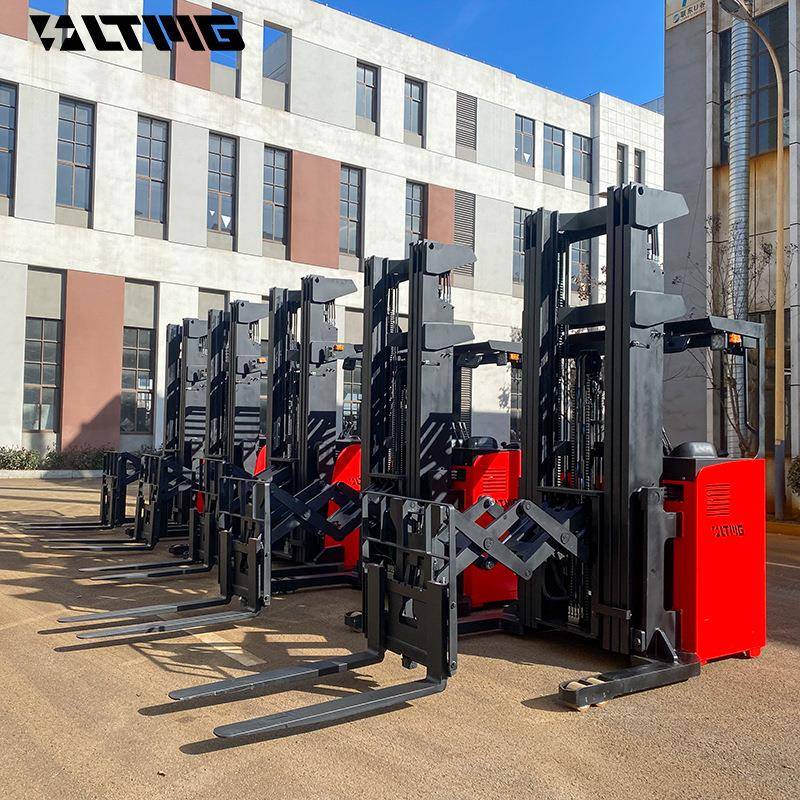 双剪前移堆高车电动升降2吨节6米门架单剪式堆高机1.5吨全自动叉