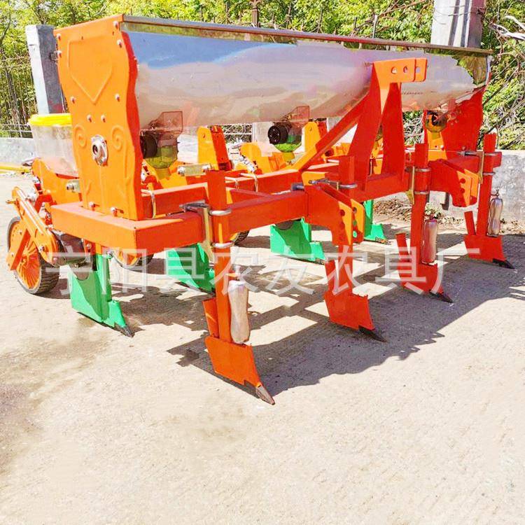 新款悬浮式玉米大豆播种机施肥播种一体机精播机免耕浆腿可施肥