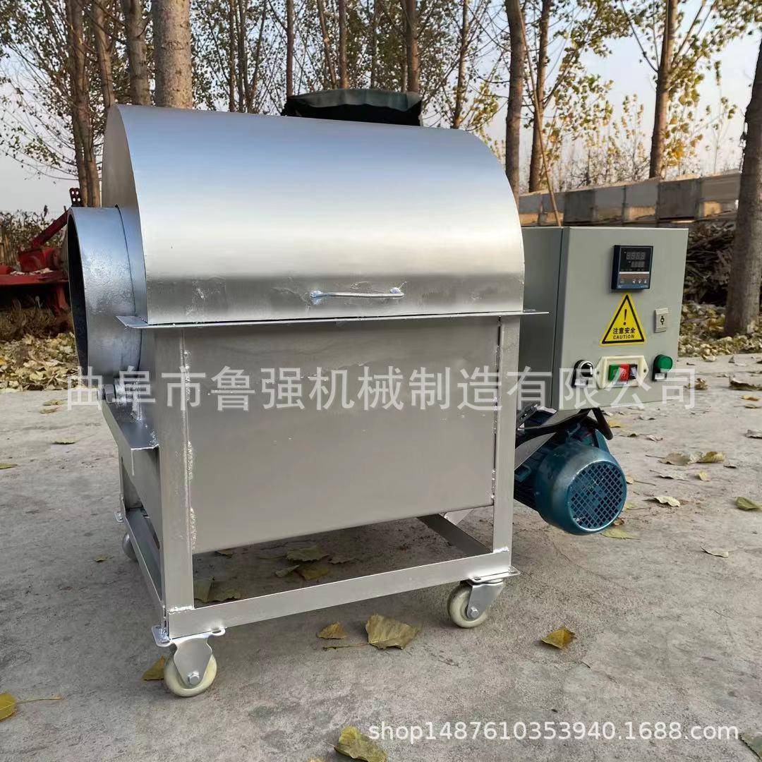 年货滚筒炒货机五香瓜子炒货机奶油核桃翻炒机