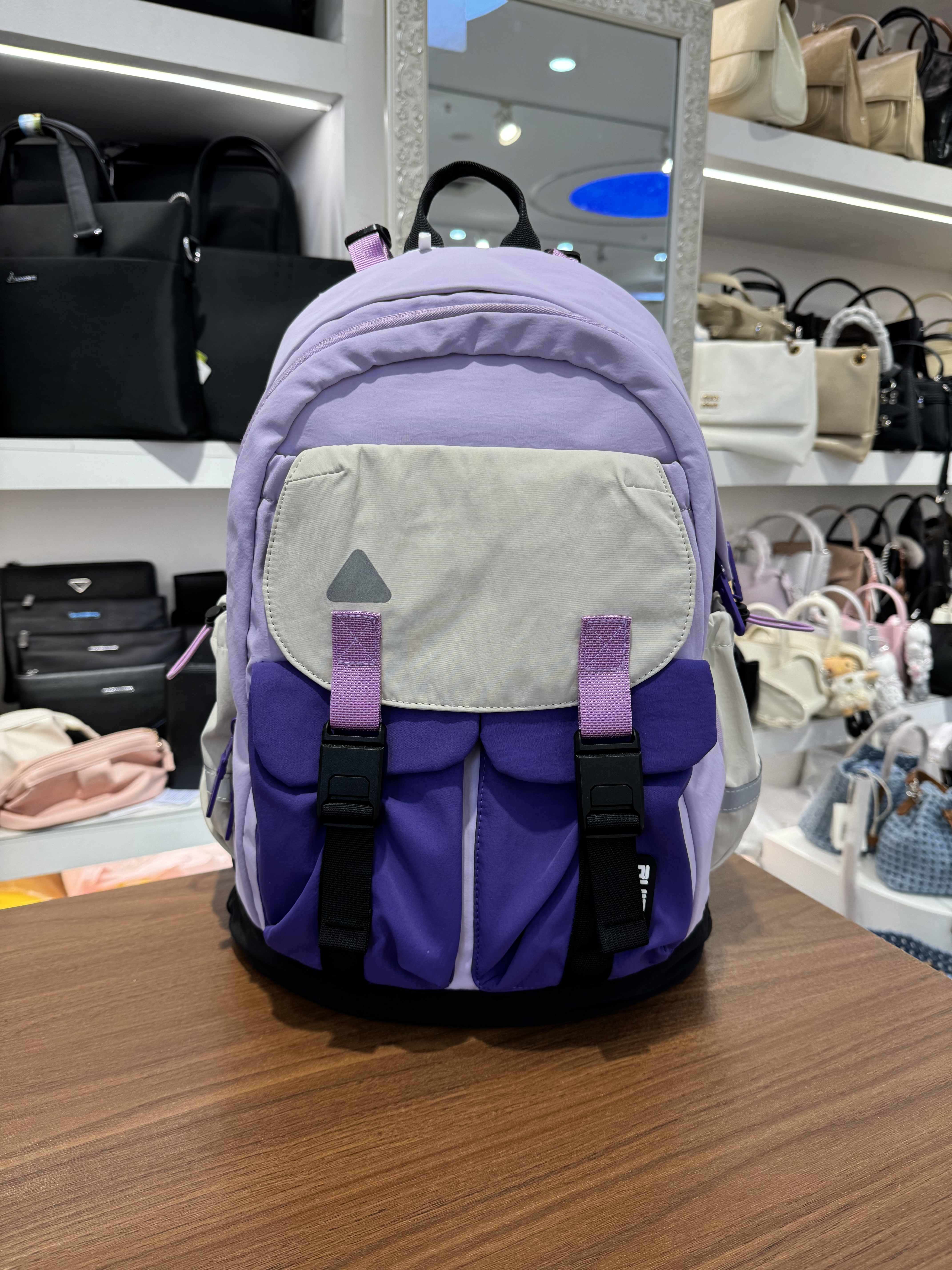 瑞牌7322新款书包3-9年级初中高中背包休闲弹力悬浮减压双肩包