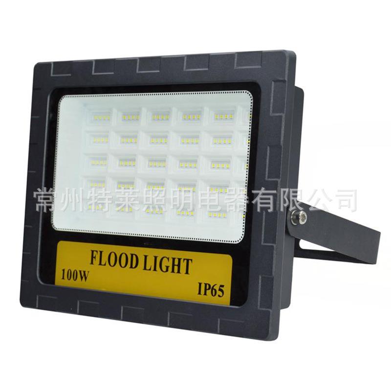 工厂直销 防水室外 照明灯探照广告灯超亮50-300W LED投光灯具