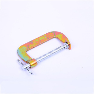 供应G字夹 钢板镀锌木工夹子固定器 夹紧器配件工具g型夹