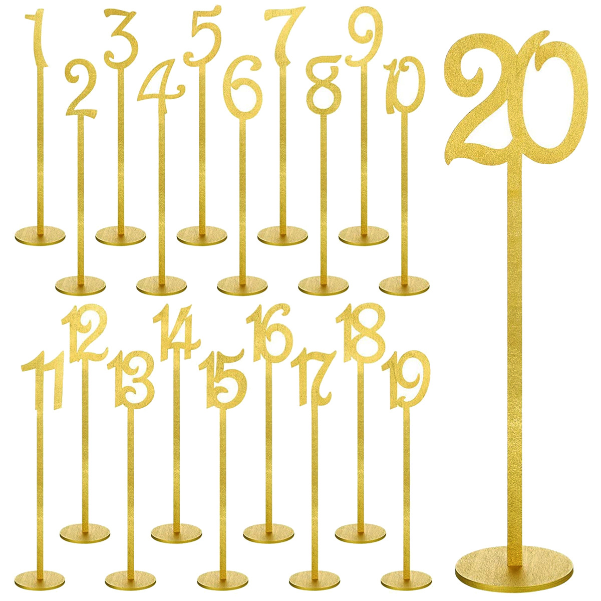 创意木制桌号牌婚庆席位摆件