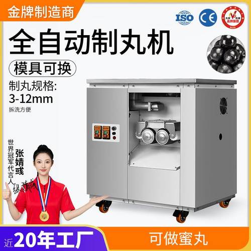 广州大祥全自动药丸机珍珠汤圆香芋制粒机水蜜丸机中药粉末制丸机