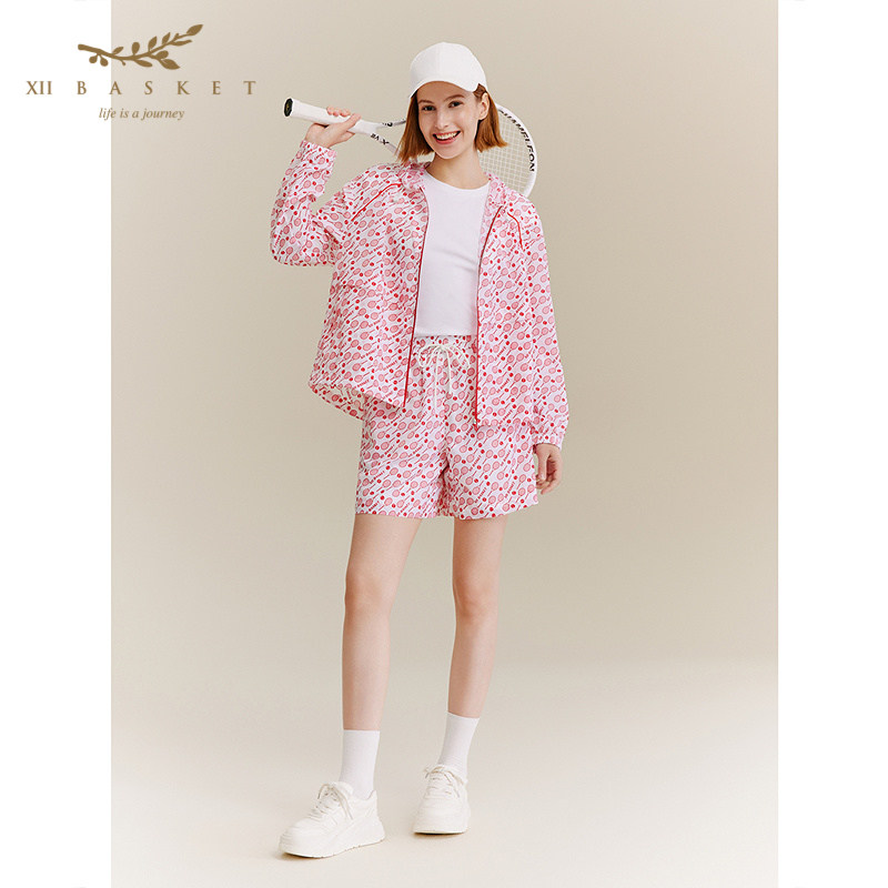 十二篮运动休闲活力网球薄款短裤