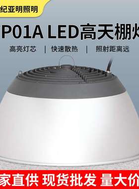 亚牌TP01A LED高天棚灯 100/150/200W厂房车间照明灯具圆形吊灯