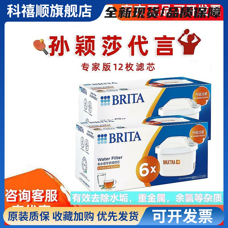 【德国原装】碧然德滤芯BRITA净水壶maxtra三代去水垢专家版PRO